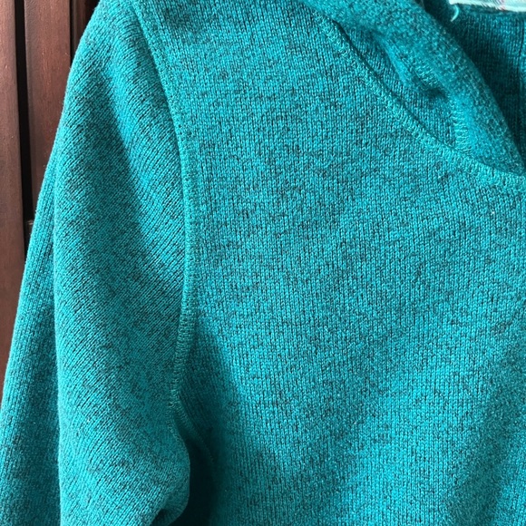 The North Face Women’s Crescent Sunset Hoodie Sz M Green Blue Teal - Picture 11 of 15